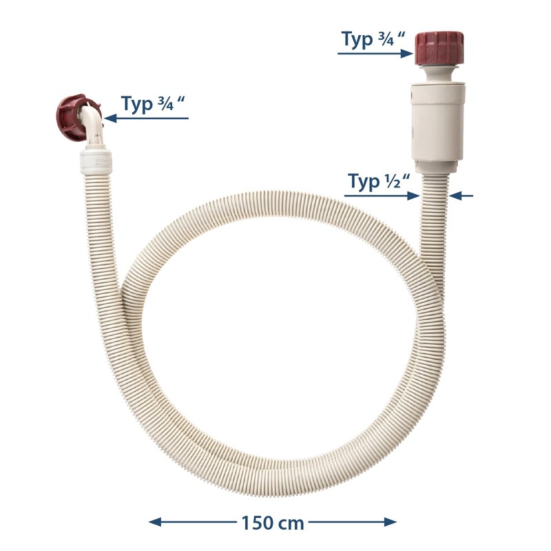 Sanitop-Wingenroth Aquastopp 172196 Appliance Inlet Hose, Type 3/4 Inch x