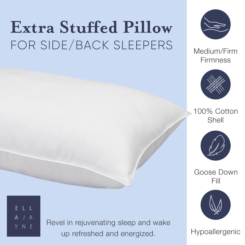 Ella Jayne White Down 100% Certified RDS Pillow
