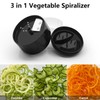 LHS Vegetable Spiralizer - Zucchini Spiralizer, Vegetable Slicer & Cutter