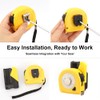 2 Pack Quick-Lock Tape Holder for Belt - Universal Tape