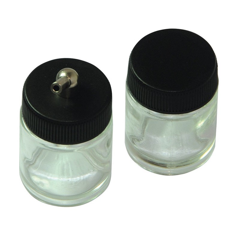 Silverline 380158 Hobby-Airbrush-Pistole mit Zubehör, 6-tlg. Satz 22 ml