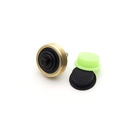 EDCPlus McClicky upgrade switch kit for surefire P, C, Z, G, M Z41 Tailcaps (Brass)