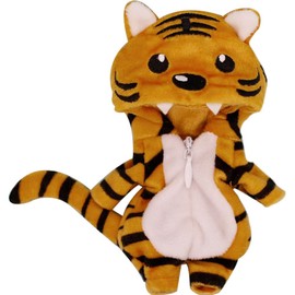 Highawk Obitsu 11 OB11 Size Costume, 11 Clothes, Animals, Animals, GSC, Home Wear, Doll Clothes, 1/12bjd Doll Clothes, Fluffy, 4.3 inches (11 cm) Doll (Tiger)