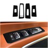 Hellet 4PCS Door Window Control Panel Cover Trim for Kia