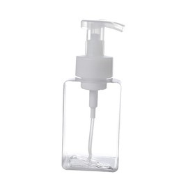 HAKIDZEL 2 Pcs Travel Cosmetic Containers Silicone Travel Bottle Silicone Travel Containers Hand Soap Container Makeup Container Lotion Travel Container Pump Bottle Mousse White