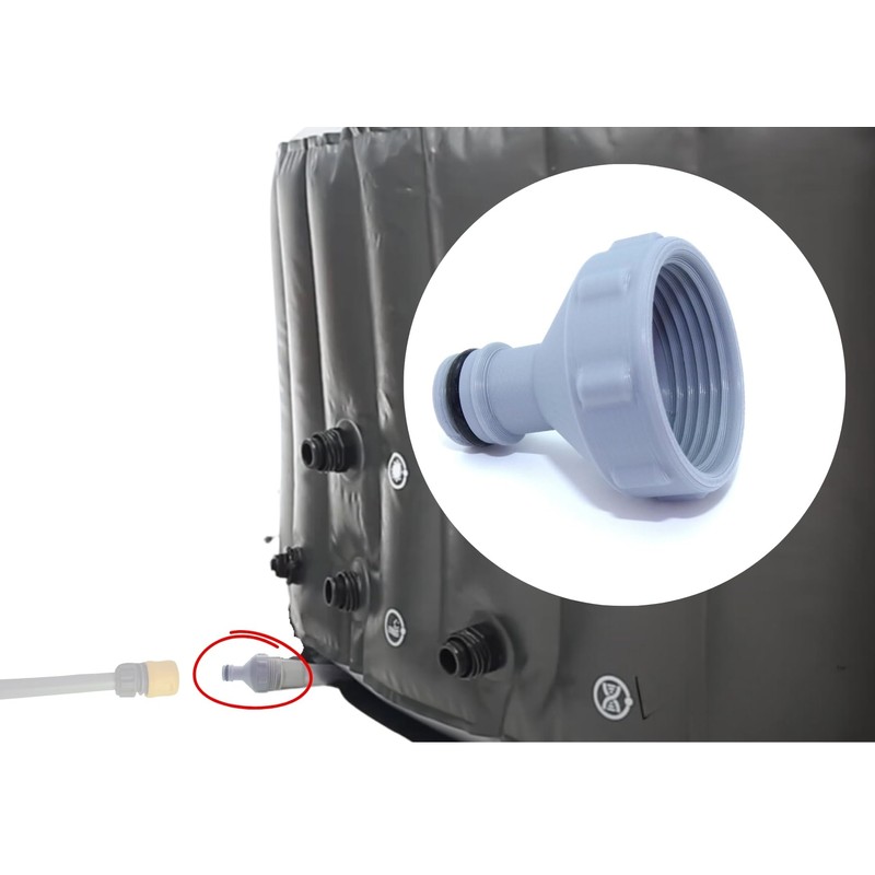 Drainage Adapter Compatible with Wave hottub ONLY (only 1 Connector)