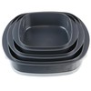 Reston Lloyd Nesting Microwave Containers, Set of 3, Adjustable Steam