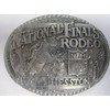 Hesston 1998 National Finals Rodeo Adult Belt Buckle, New in