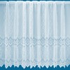 Amelia Heavy All Over Pattern Net Curtains In White -