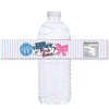 21 Free Throws or Pink Bows Waterproof Self-Adhesive Water Bottle