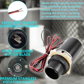 37072-0092 Marine Designer Series and Quiet Flush Marine Toilet Pump Assembly Kit, Compatible with Jabsco Quiet Flush Toilets series 37045, 37245, 37055, 37255, 37075, 37275 12-Volt