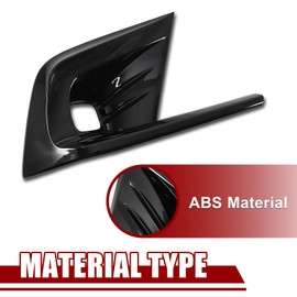 Fog Light Cover for Honda Civic 11th Gen 2022 2023 2024 Glossy Black Front Fog Lamp Cover Trim