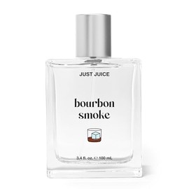 Just Juice Bourbon Smoke - Spicy, Warm Vanilla Perfume for Women and Men - Amber Perfume with Black Pepper, Cedar, Suede - 3.4 oz