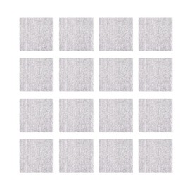 GRIRIW 300pcs Food Grade Wrapping Paper Delicate Silver Aluminium Foil for Party Favors Candy and Tea Packaging Chic Grain Design for Supermarkets and Food Stores