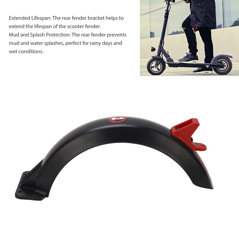 Fockety Rear for GXL V2 Electric Scooter, Rear Mud Guard
