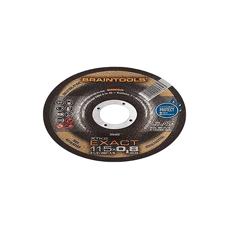 RHODIUS XTK8 206683 Cutting Disc Stainless Steel 115 x 0.8