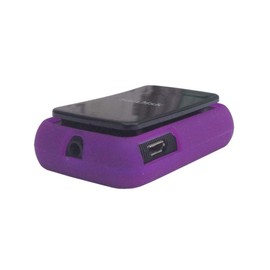 FastSun MP3 Player 2019 Case Skin, Protective TPU Case Cover Compatible with Sandisk Clip Sport Go MP3 Player 2019 Release (Purple)