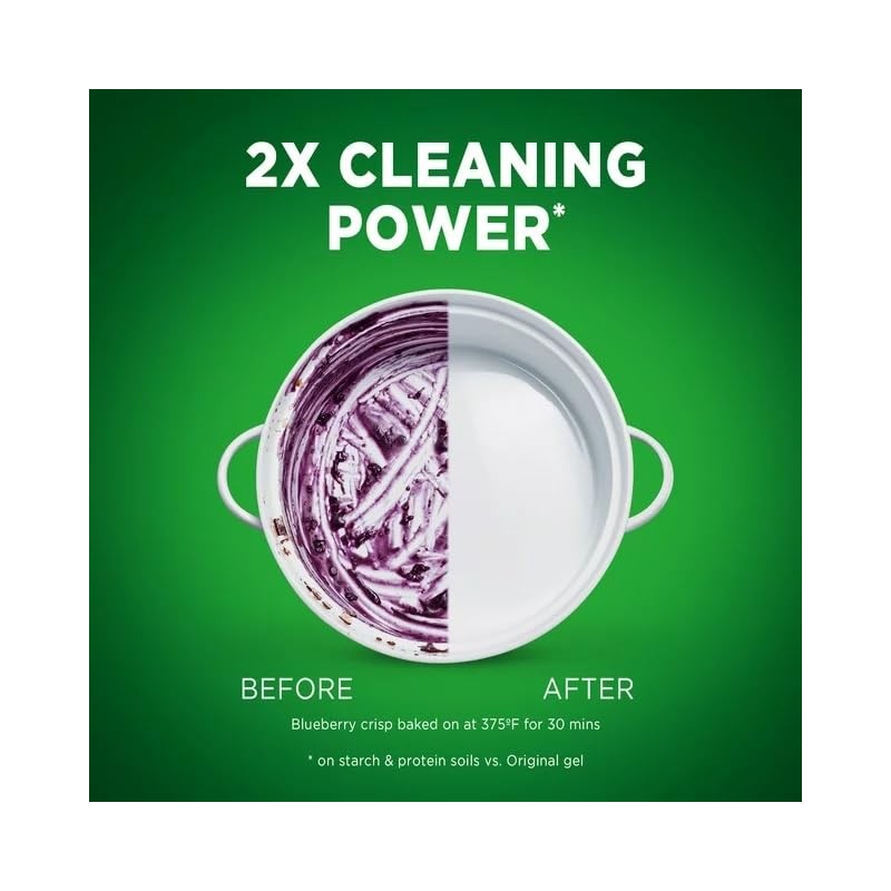 CASCADE Complete Gel Dishwasher Detergent, Fresh Scent, 120 Fl Oz