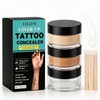 Tattoo Cover Up Makeup Waterproof – 2 Color Concealer for
