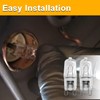 SDRZJX 4PCS G9 120V 25W Oven Light Bulbs Halogen Wall