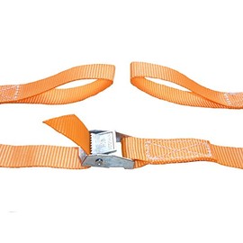 iapyx® 2x Lashing straps with loops, clamping lock, quick release, tension belt
