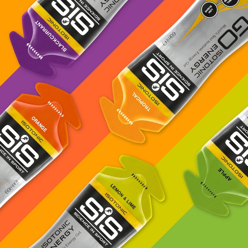 Science In Sport GO Isotonic Energy Gels, Running Gels with