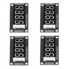 4 Sets Digital Tube Display Module LED 4 Digit 7