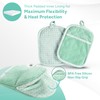 Casa Platino Heat Resistant Oven Mitts & Pot Holders, 4-Piece