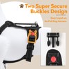 PWOD No Pull Dog Harness with 2 Leash Clips, Reflective