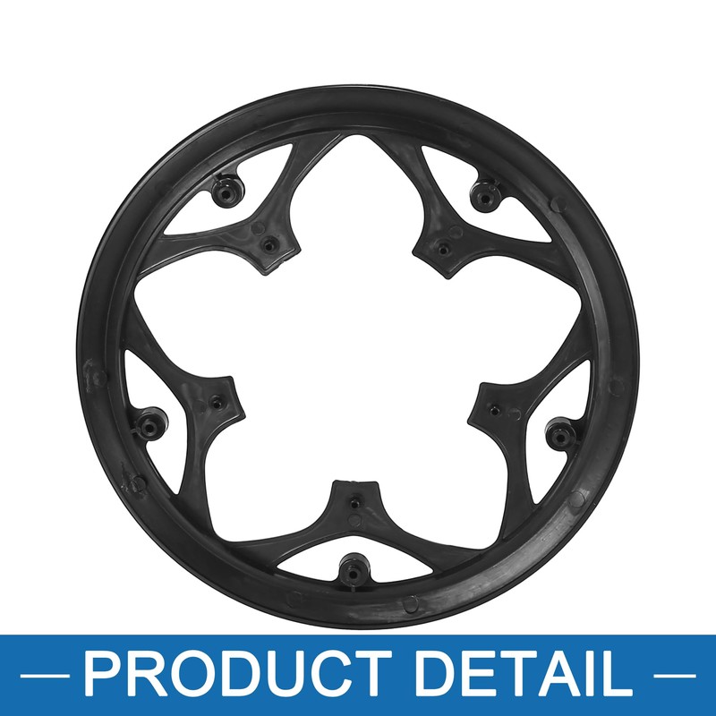 A ABSOPRO Bicycle Crankset Crankset Cover 48 Teeth 9.5 cm