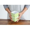 fo-raru (ForAll) Zippered Storage Bags Holder Drop, Green Large Size: