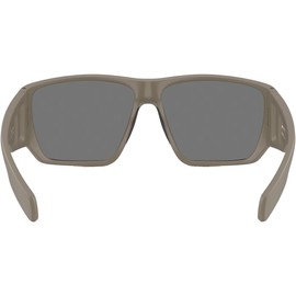 Native Eyewear Men's XD9047 Sightcaster II Rectangular Sunglasses, Matte Desert Tan/Grey Polarized, 64 mm