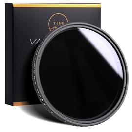 Tide Optics 82mm PRO Variable ND Filter (ND2 - ND32) Circular Neutral Density Lens Filter