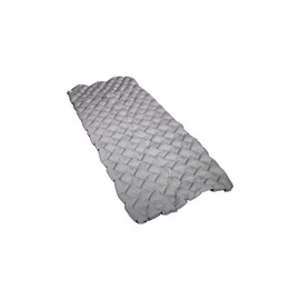Disc-O-Bed XL Quilted Disc-Pad, Portable Camping Cot Accessory Inflatable Mattress Sleeping Pad with Patch Kit and Carry Bag, Gray