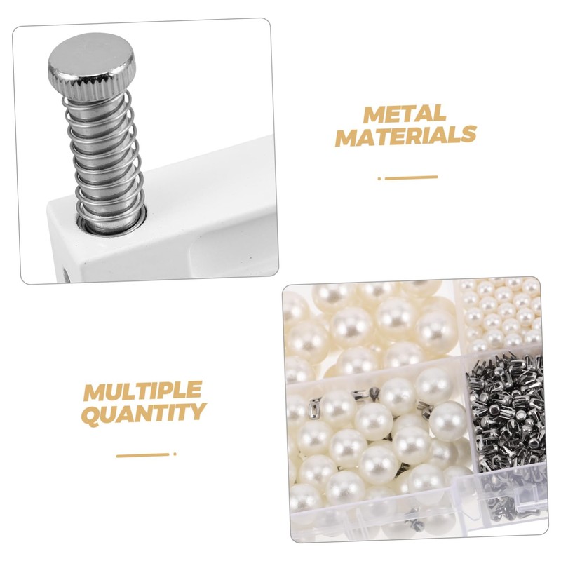 Gadpiparty 1set Manual Bead Setting Machine for Jewelry Making Portable