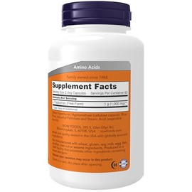 NOW L-Tryptophan 500 mg,120 Veg Capsules