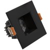 Maxxima 2 in. Ultra-Thin Square Recessed Anti-Glare LED Downlight, Canless