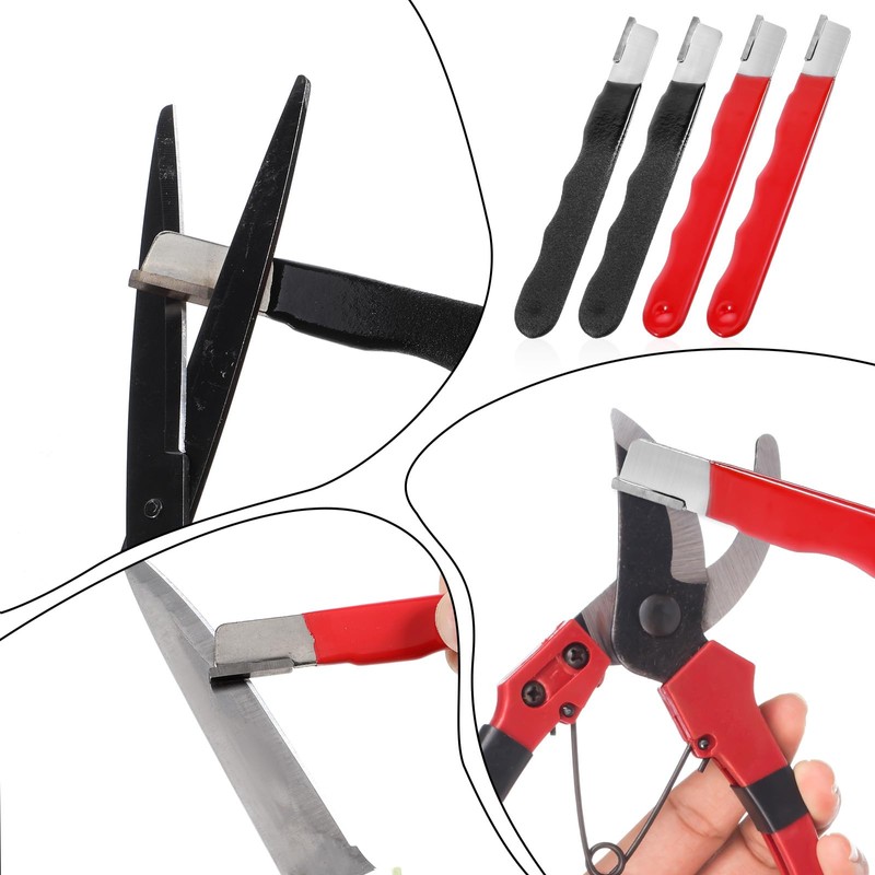 4 Pack Portable Knife Sharpener Mini Speedy Edge Sharpening Pruning