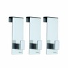 Blomus" Menoto Overdoor Hook Set, Stainless-Steel Silver, 5 x 4.3