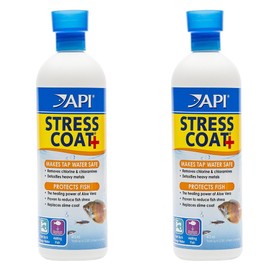 (2 Pack) API Stress Coat Fish and Tap Water Conditioner, 16-Ounce (Treats 946 Gallons) each