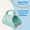Dr. Brown's CleanUp Dino-Pour Baby Bath Rinse Cup, Tear-Free Rinsing