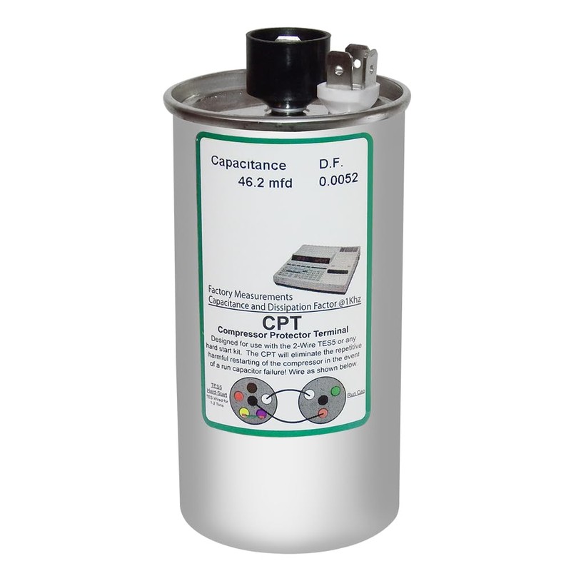 AmRad RA2000/37-456 Replacement - 45 uf 370/440 Volt Volt VAC
