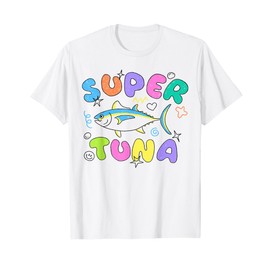 Super Tuna Fish Army Friend Gift, Kpop Funny Kids Boys Girls T-Shirt