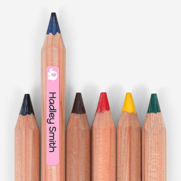 Name Bubbles - Kids Personalized Name Labels for Pencils &