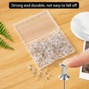 Push Pins for Bulletin Board, 50 pcs Clear Push Pins