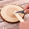 Omninmo Traditional Folding Whittling Knife with 1.5in Detail Blade, Sawcut