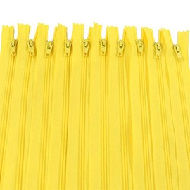 Renashed - 60 cierres de bobina de nailon de 30.5 cm para costura a medida, Lemon Yellow, 1