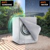 AKEfit Washer/Dryer Cover for Front Load, Washing Machine Cover Waterproof,