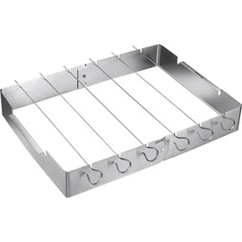 Westmark Barbecue Skewer Holder Set of 7 – Ideal for Preparing Kebab or Other Barbecue Skewers – Stainless Steel