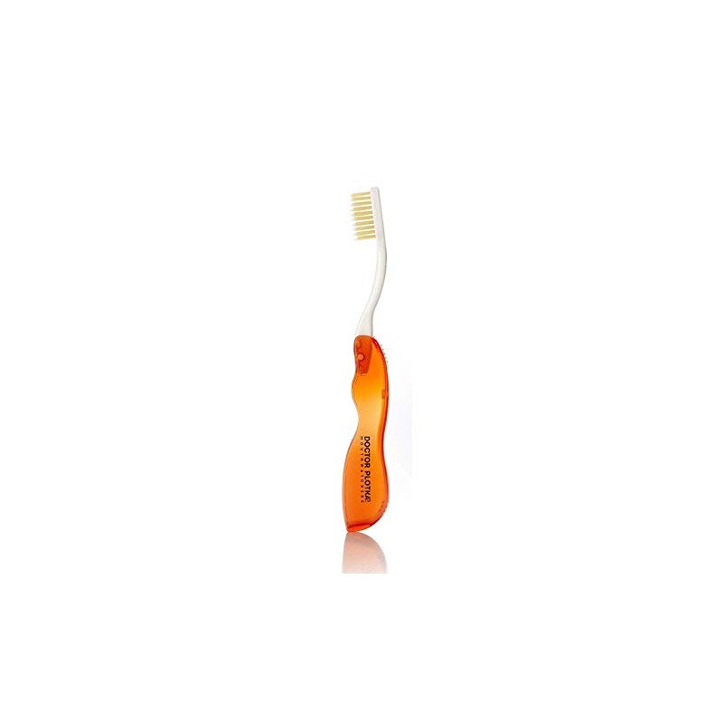 Mouth Watchers, cepillo de dientes rojo viaje, 1 unidad